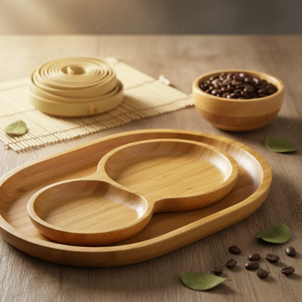 Detalle de producto de bambú
